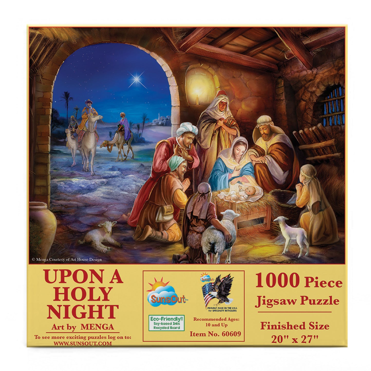 Upon A Holy Night 1000 pc  Jigsaw Puzzle 60609