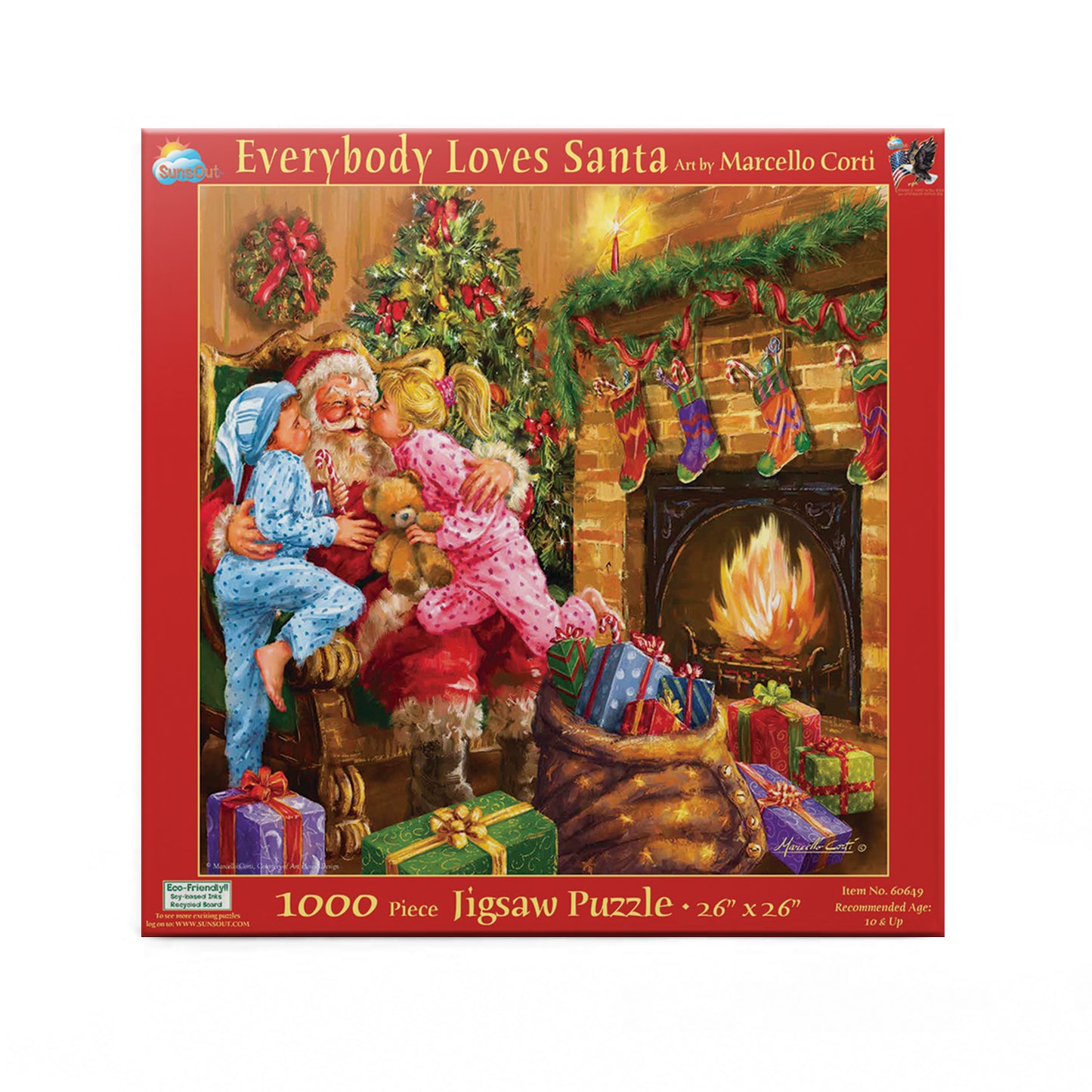 Everyone Loves Santa 1000 pc  Jigsaw Puzzle 60649