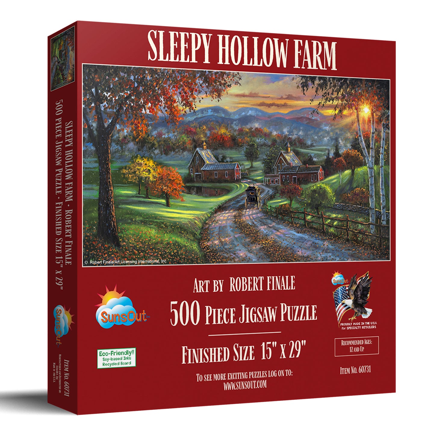 Sleepy Hollow Farm 500 pc  Jigsaw Puzzle 60731