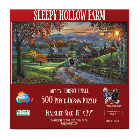 Sleepy Hollow Farm 500 pc  Jigsaw Puzzle 60731