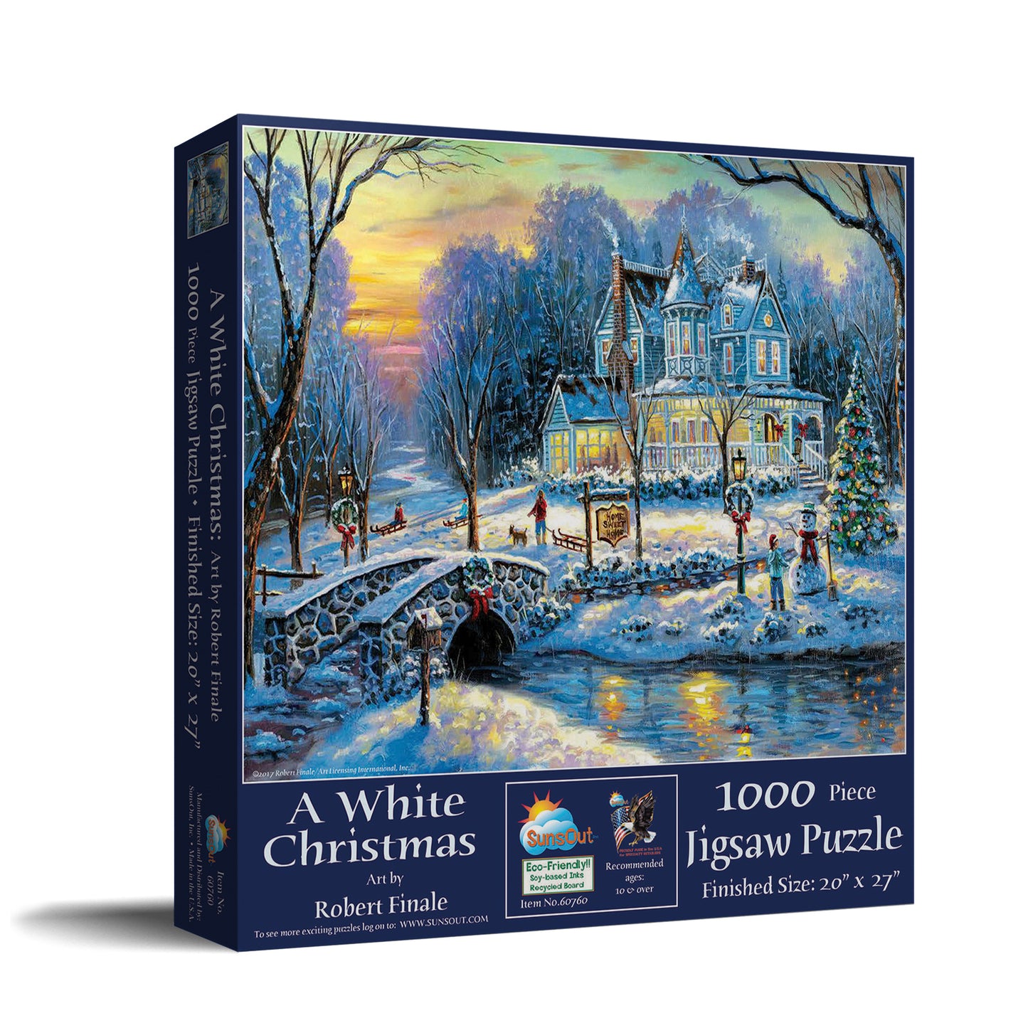 A White Christmas 1000 pc  Jigsaw Puzzle 60760