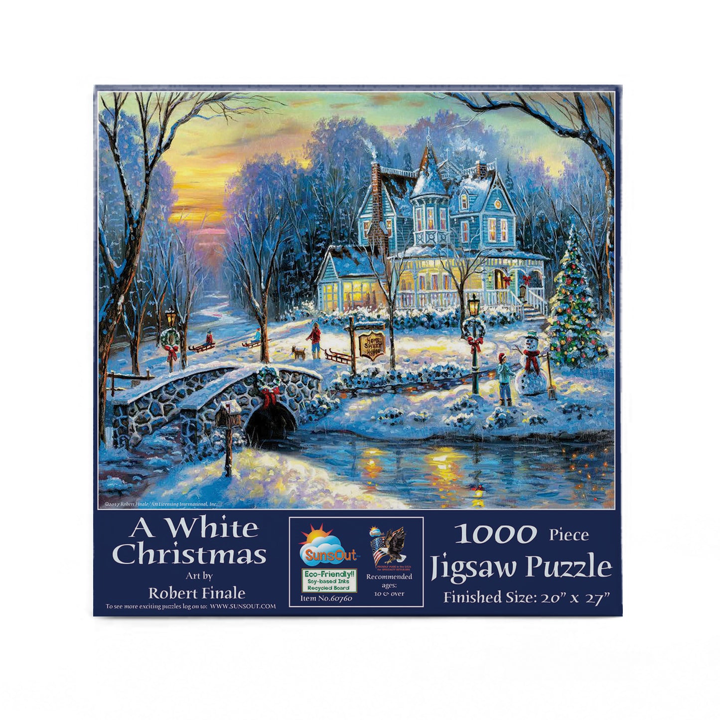 A White Christmas 1000 pc  Jigsaw Puzzle 60760