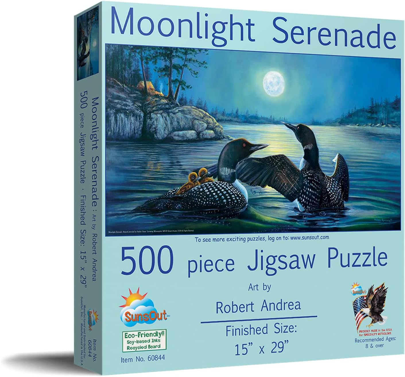 Moonlight Serenade 500 pc  Jigsaw Puzzle 60844
