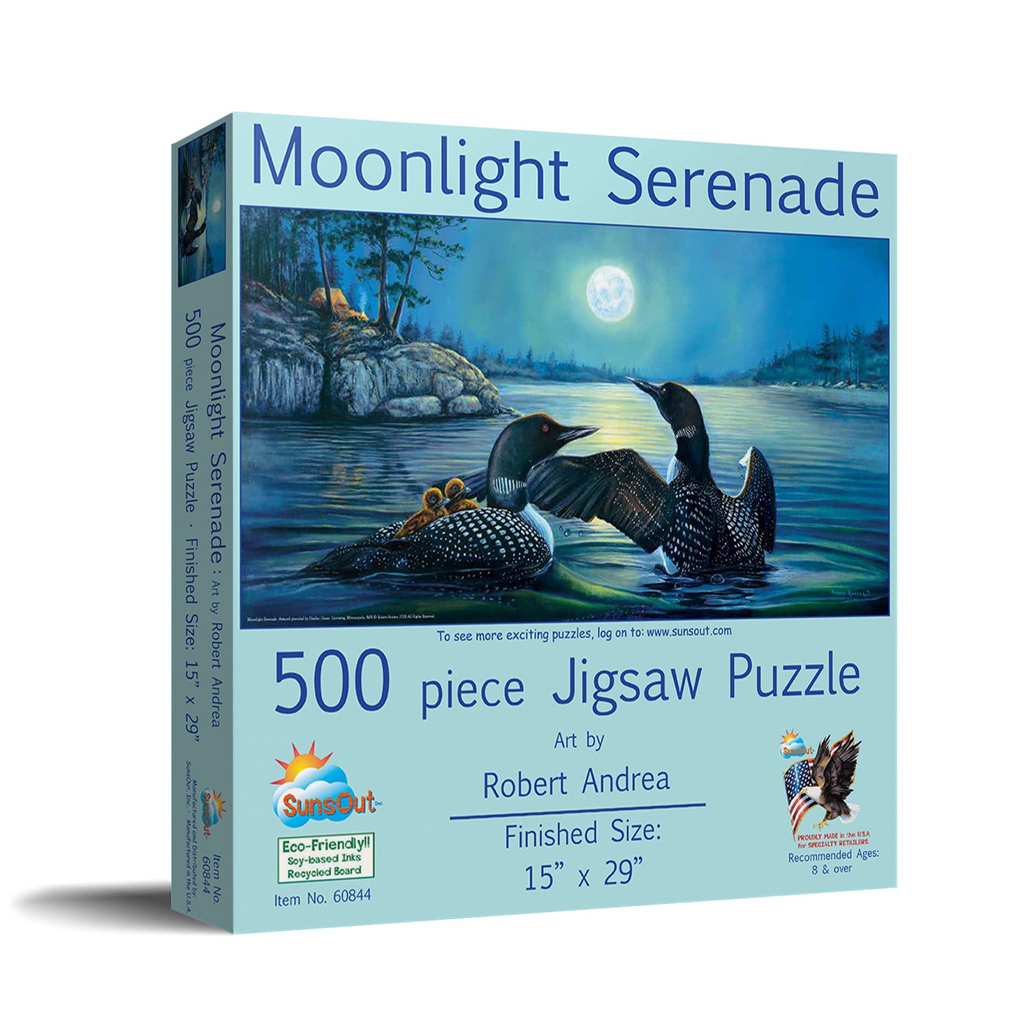 Moonlight Serenade 500 pc  Jigsaw Puzzle 60844