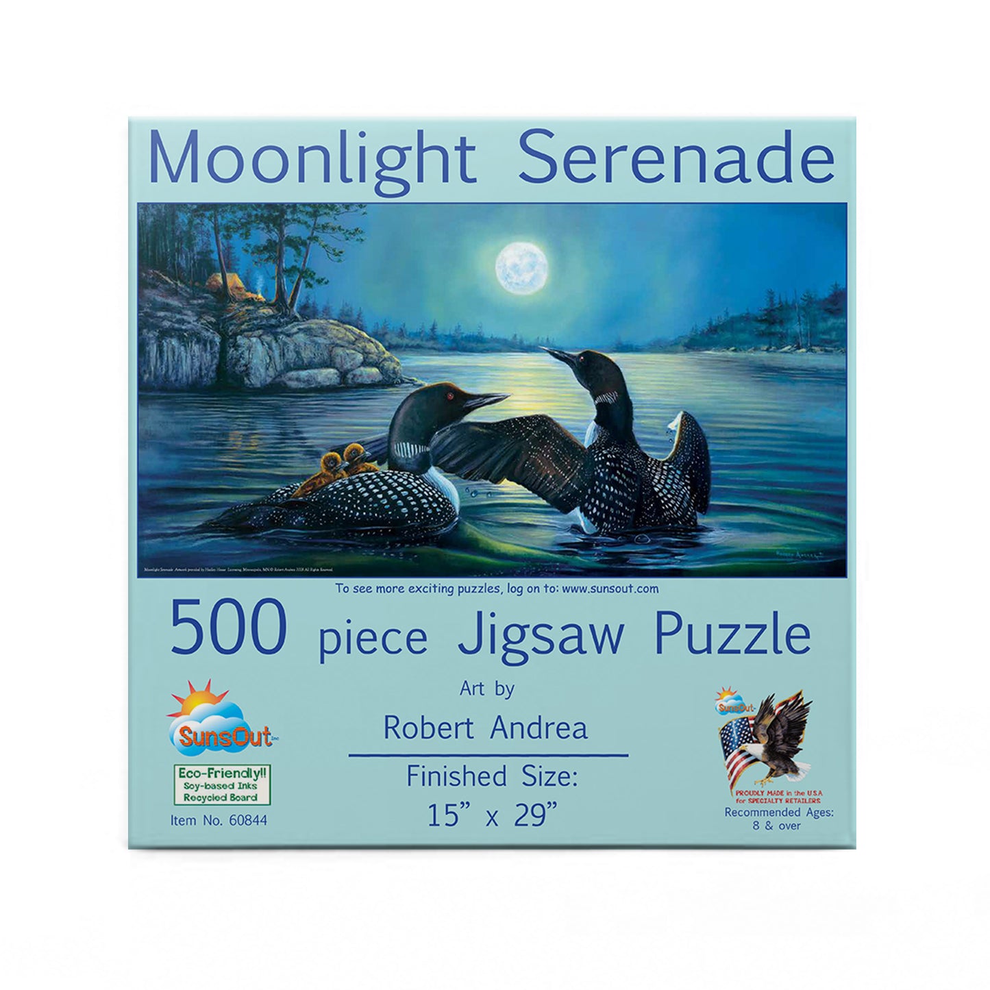 Moonlight Serenade 500 pc  Jigsaw Puzzle 60844
