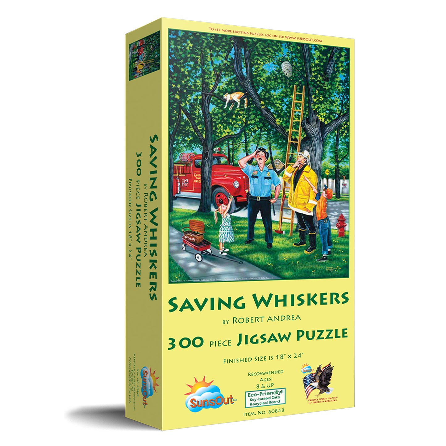 Saving Whiskers 300 pc  Jigsaw Puzzle 60848