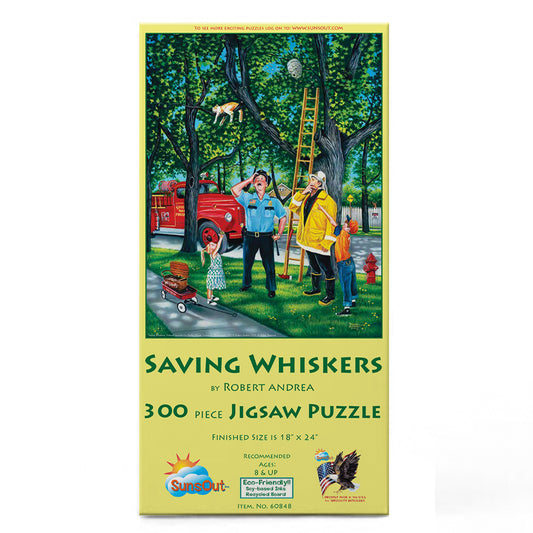 Saving Whiskers 300 pc  Jigsaw Puzzle 60848