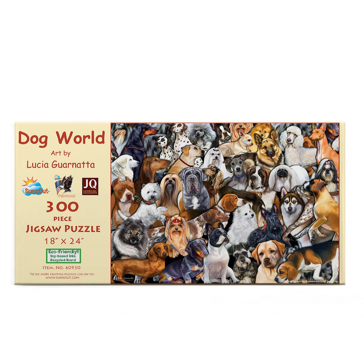 Dog World 300 pc  Jigsaw Puzzle 60930