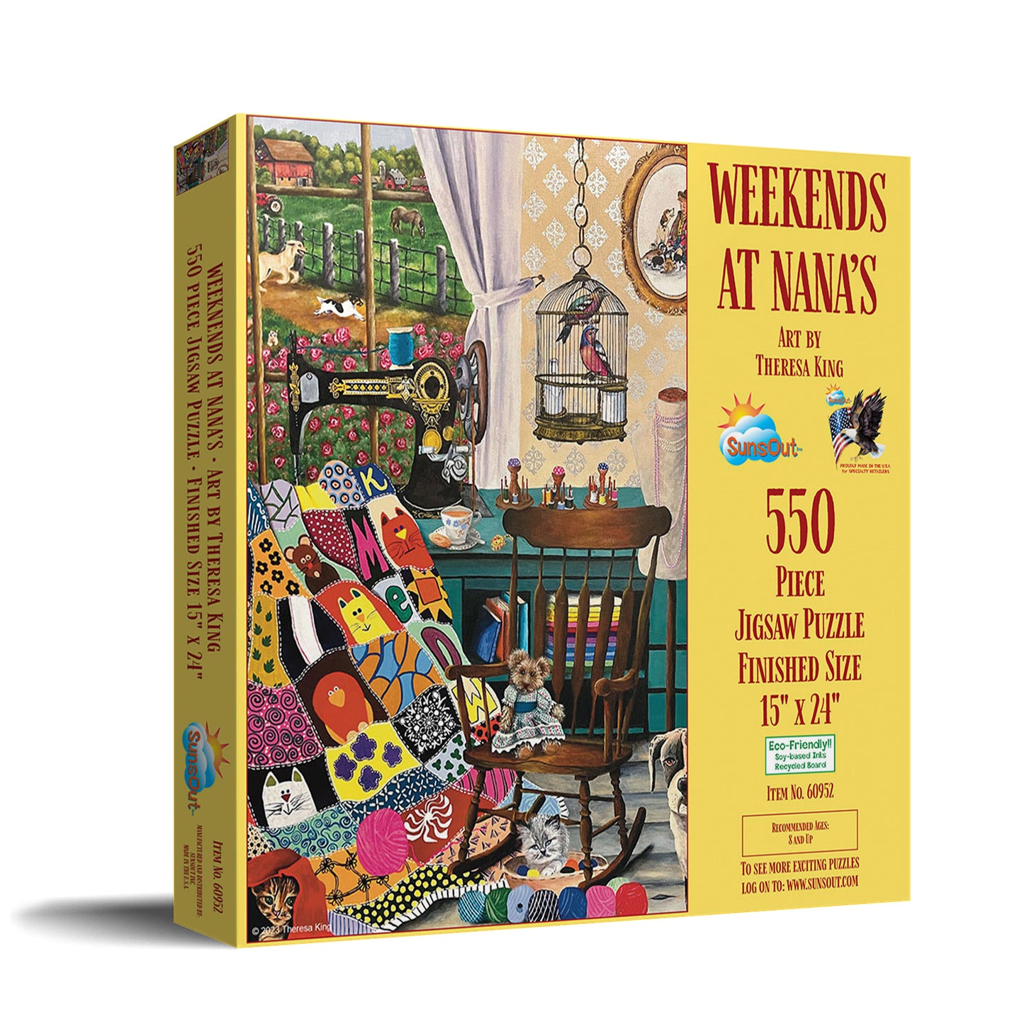 Weekends at Nana's 550 pc  Jigsaw Puzzle 60952