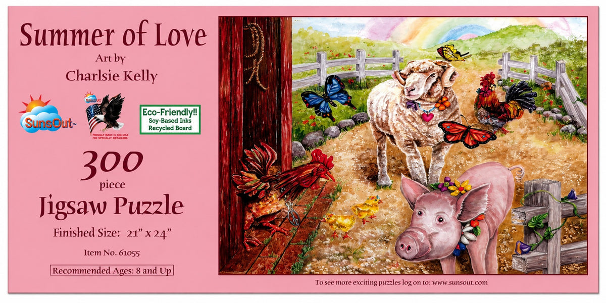 Summer of Love 300 pc  Jigsaw Puzzle 61055