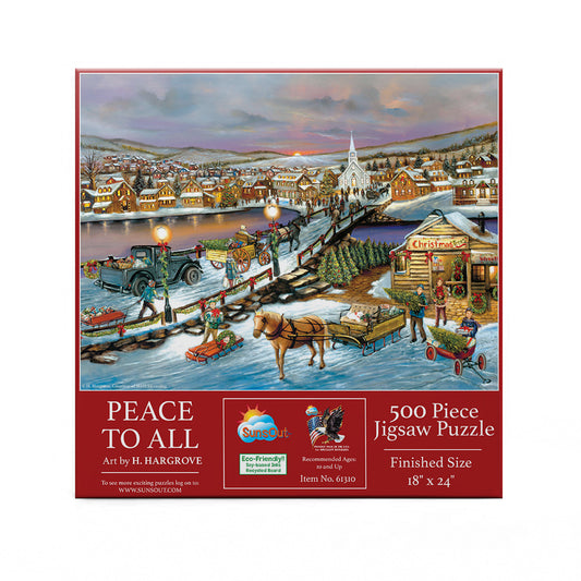 Peace to All 500 pc  Jigsaw Puzzle 61310