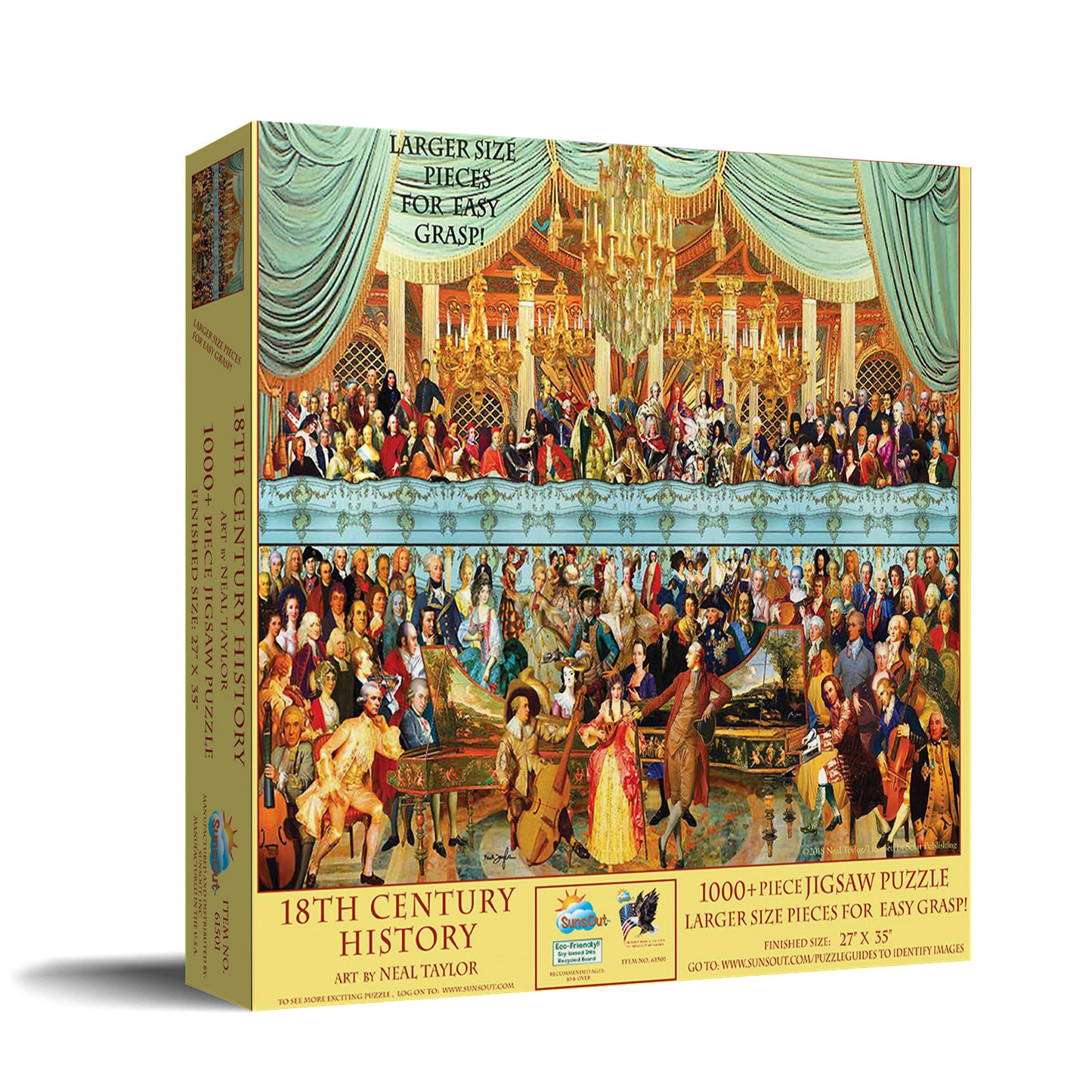 18th Century History 1000 pc Large Pieces Jigsaw Puzzle 61501