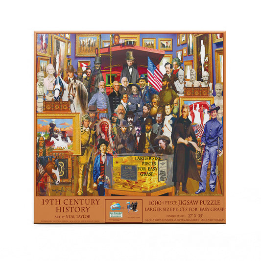 19th Century History 1000 pc Large Pieces Jigsaw Puzzle 61504
