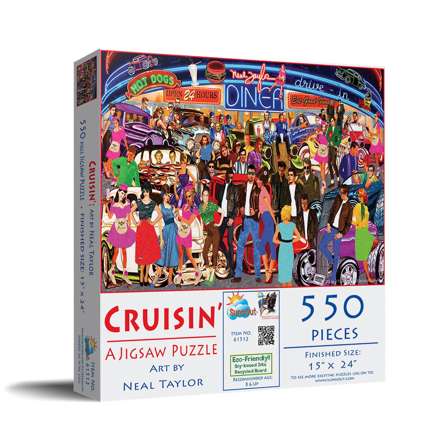 Cruisin 550 pc  Jigsaw Puzzle 61512