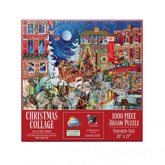 Christmas Collage 1000 pc  Jigsaw Puzzle 61520