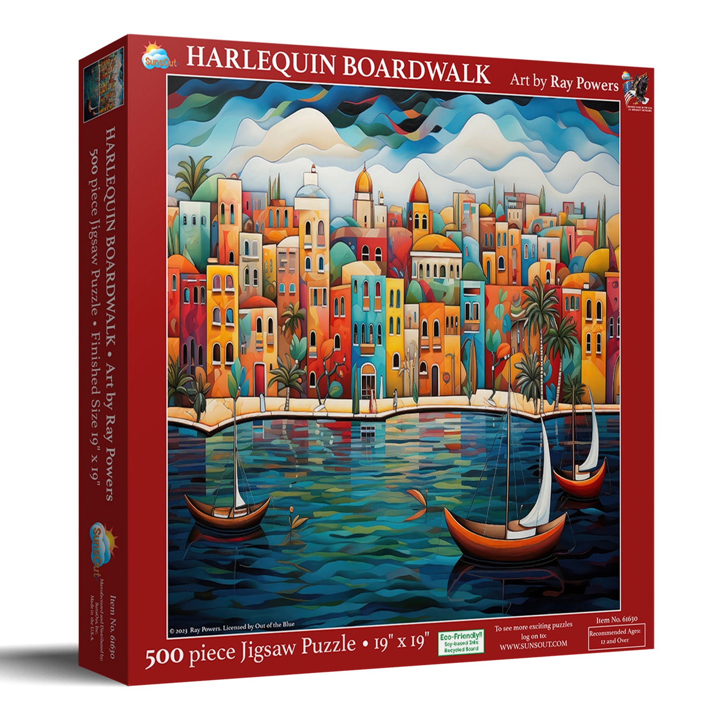 Harlequin Boardwalk 500 pc  Jigsaw Puzzle 61630