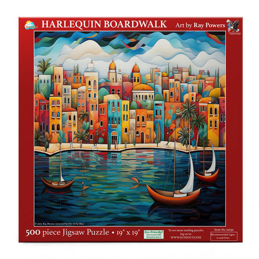 Harlequin Boardwalk 500 pc  Jigsaw Puzzle 61630