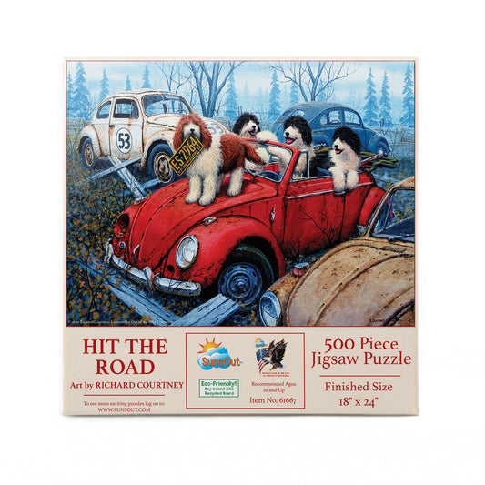 Hit the Road 500 pc  Jigsaw Puzzle 61667