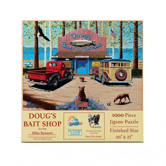 Doug's Bait Shop 1000 pc  Jigsaw Puzzle 61702