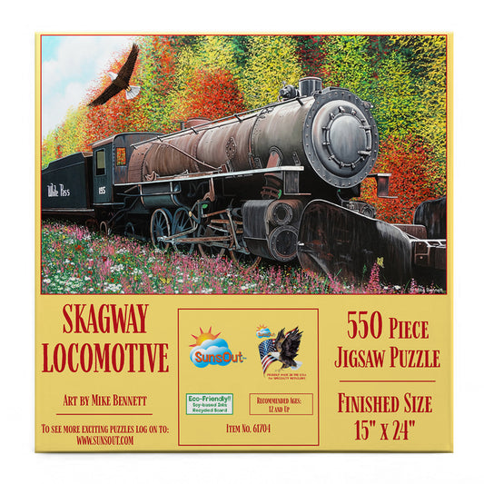 Skagway Locomotive 550 pc  Jigsaw Puzzle 61704