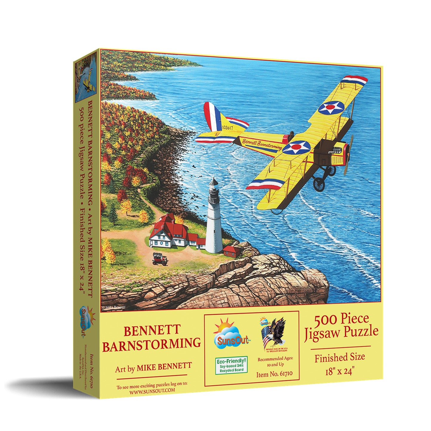 Bennett's Barnstorming 500 pc  Jigsaw Puzzle 61710