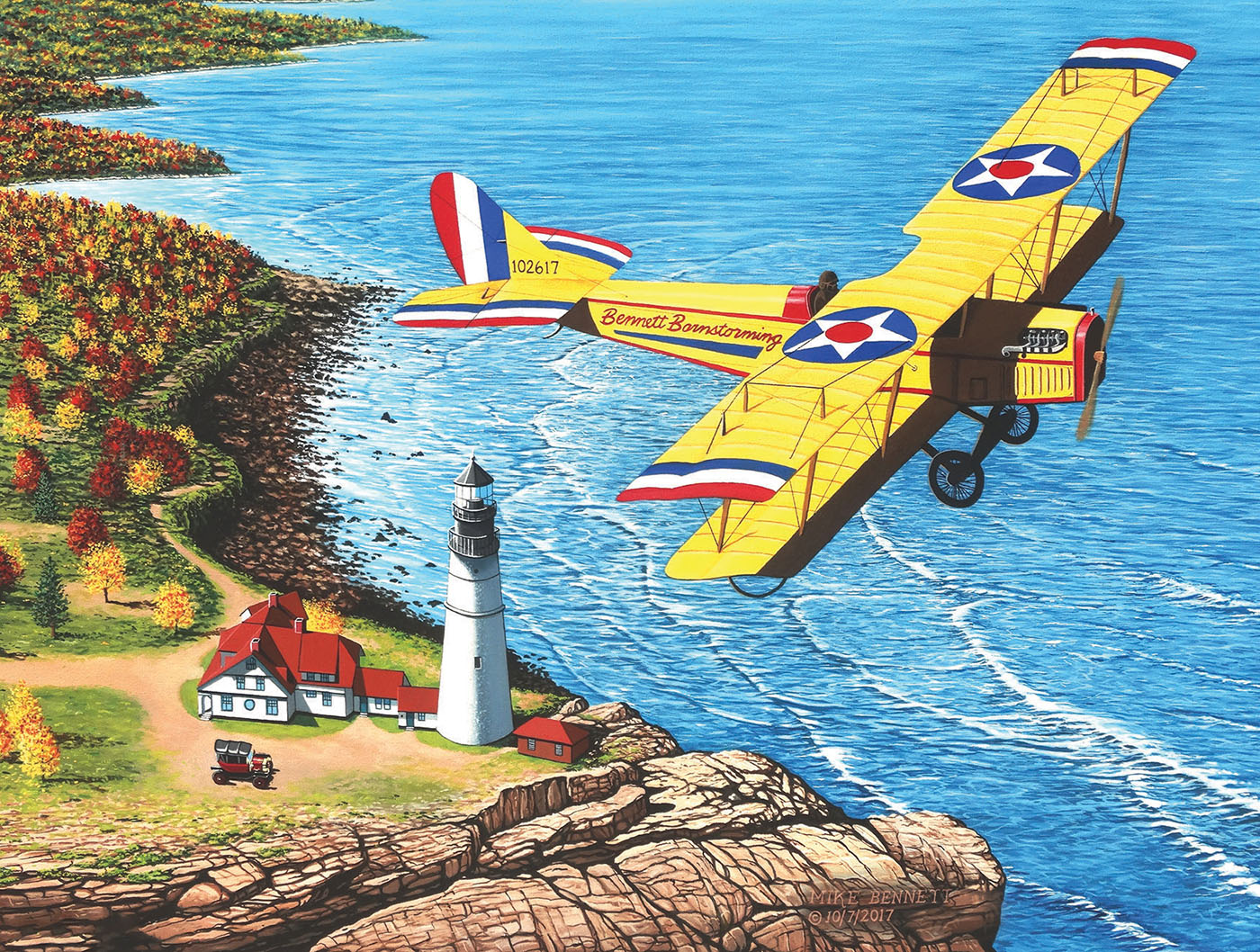 Bennett's Barnstorming 500 pc  Jigsaw Puzzle 61710