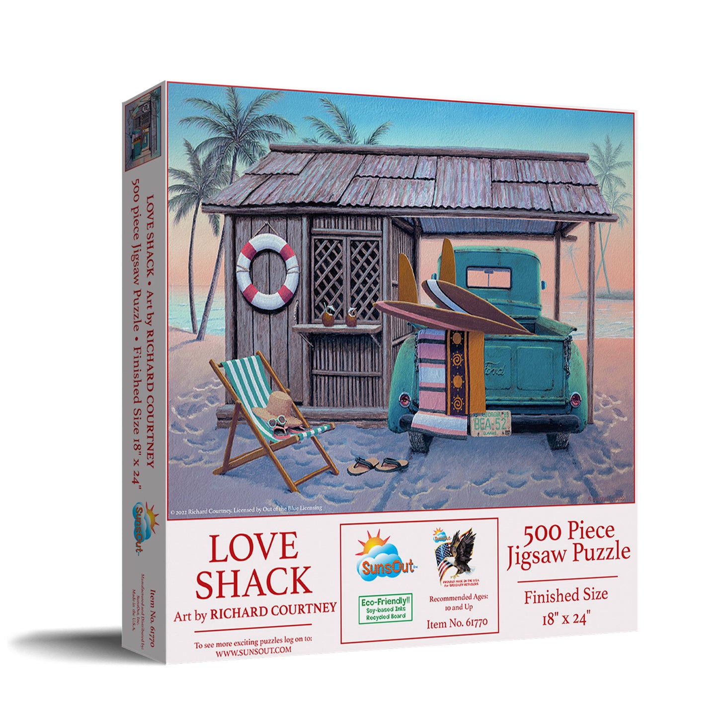 Love Shack 500 pc  Jigsaw Puzzle 61770