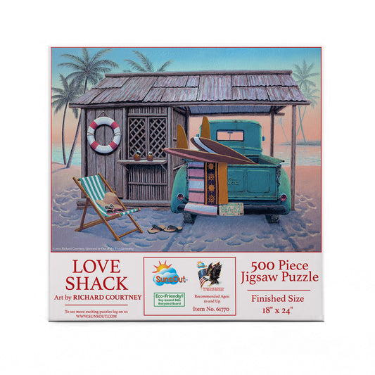 Love Shack 500 pc  Jigsaw Puzzle 61770