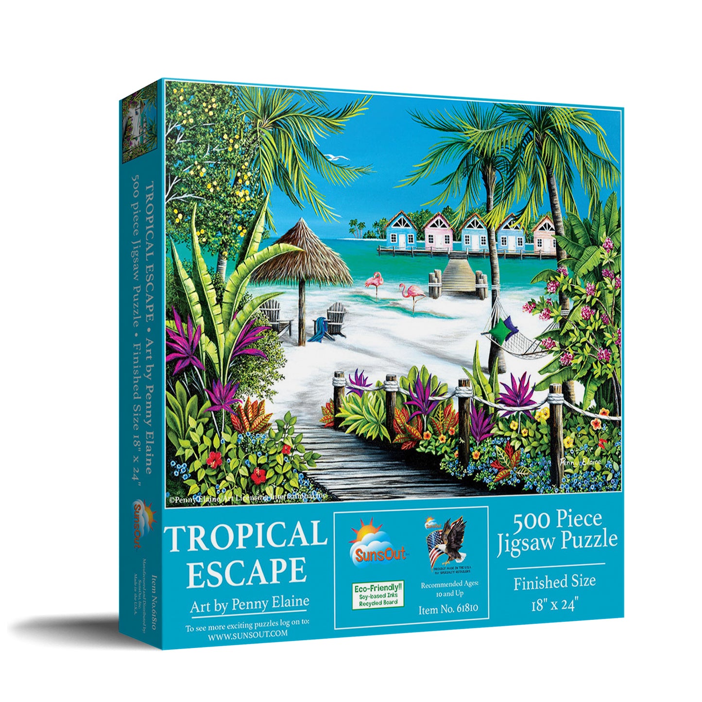 Tropical Escape 500 pc  Jigsaw Puzzle 61810