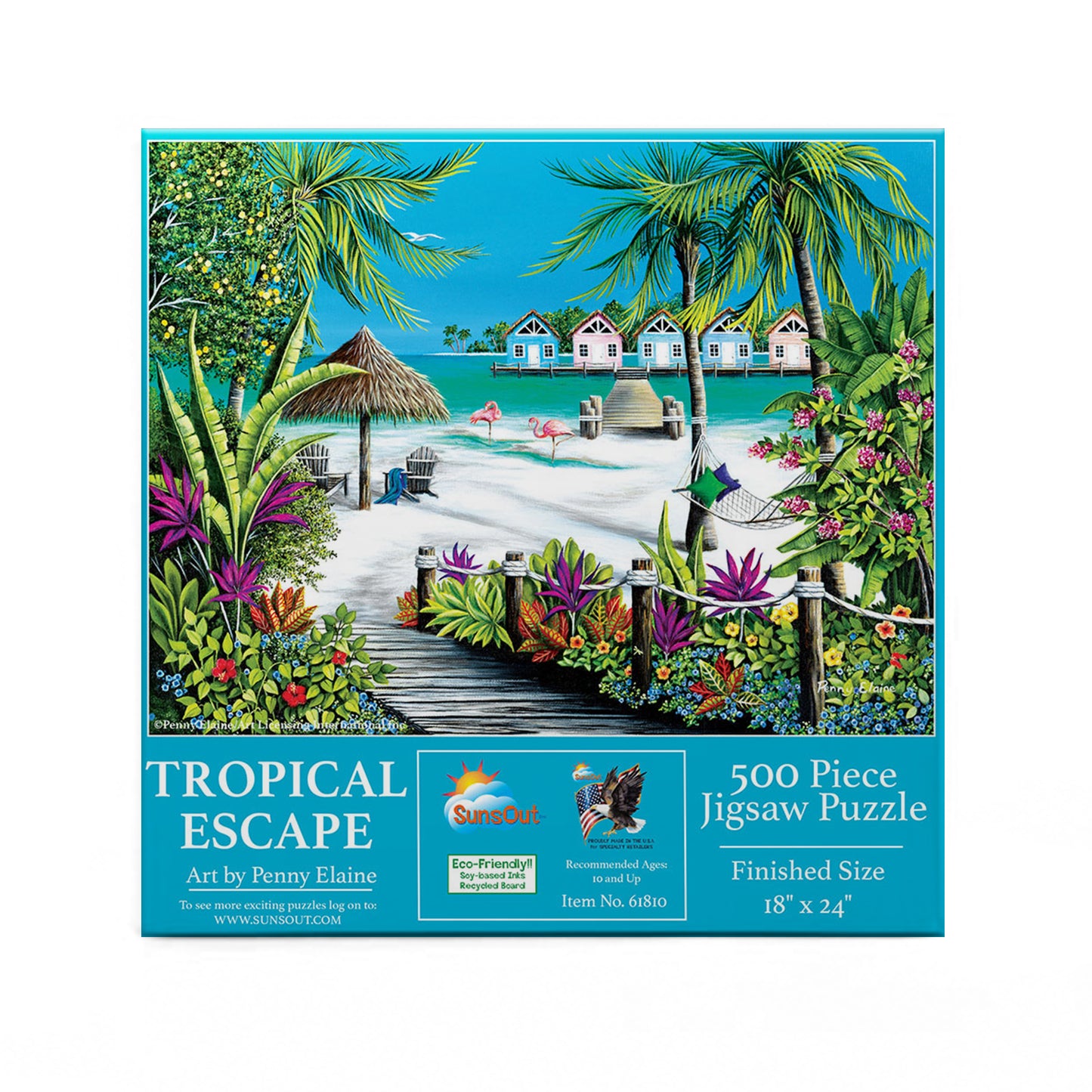 Tropical Escape 500 pc  Jigsaw Puzzle 61810