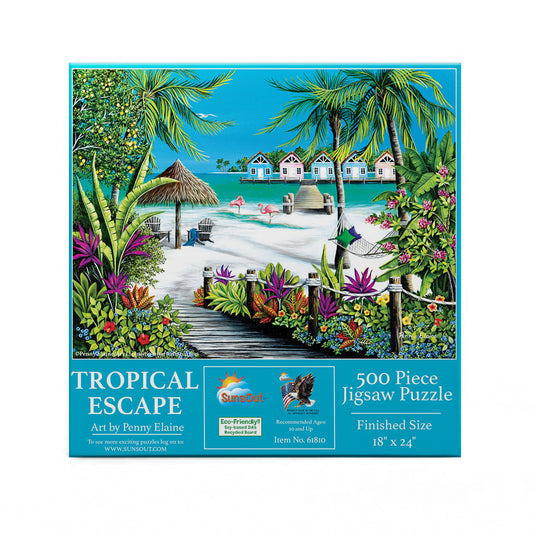 Tropical Escape 500 pc  Jigsaw Puzzle 61810