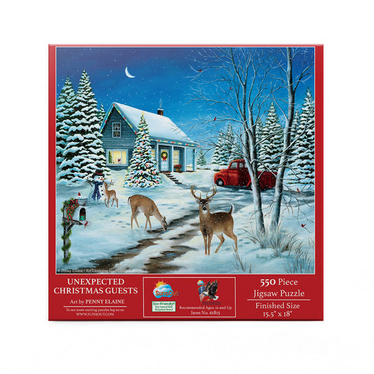Unexpected Christmas Guests 500 pc  Jigsaw Puzzle 61815