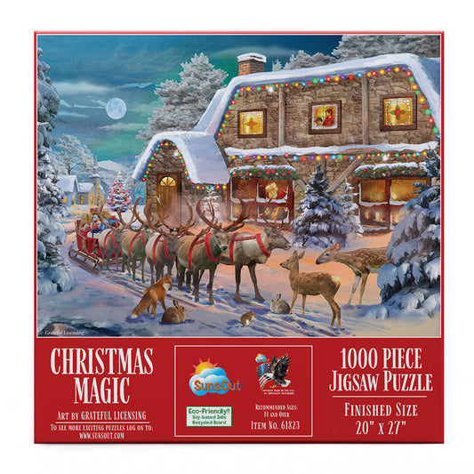Christmas Magic 1000 pc  Jigsaw Puzzle 61823
