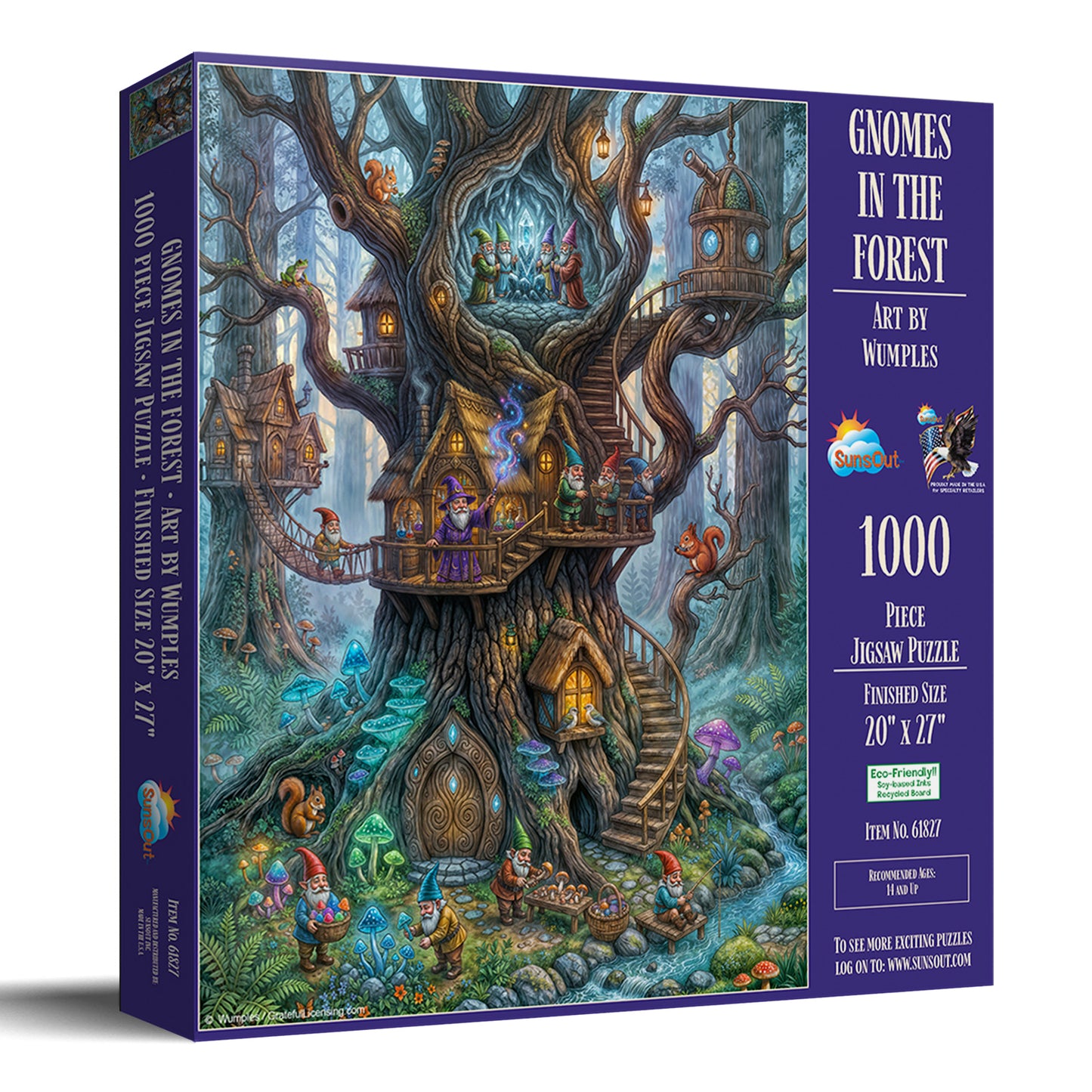 Gnomes in the Forest 1000 pc  Jigsaw Puzzle 61827