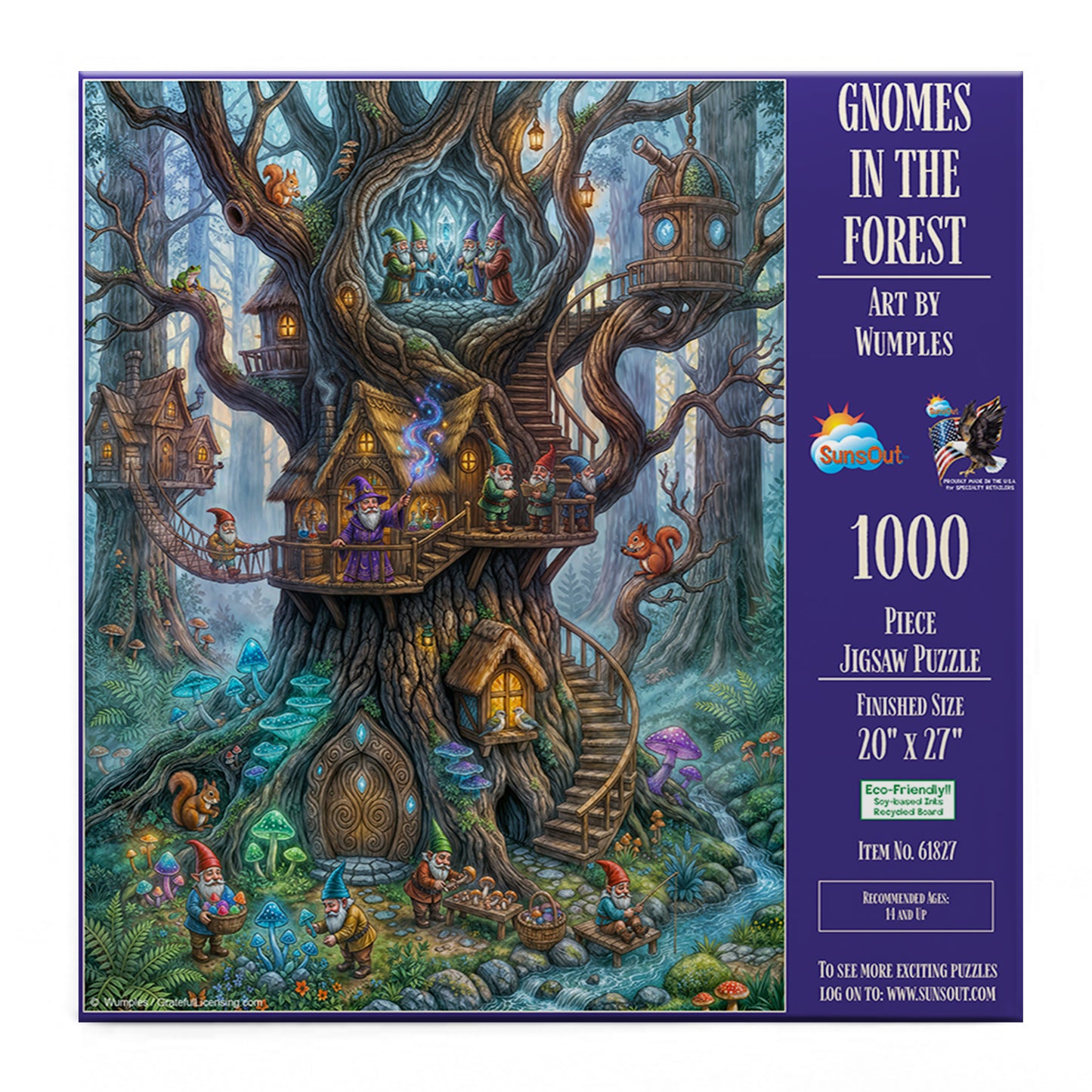 Gnomes in the Forest 1000 pc  Jigsaw Puzzle 61827