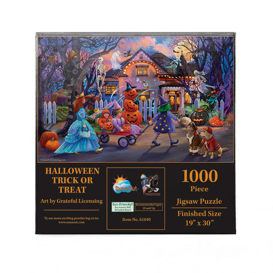 Halloween Trick or Treat 1000 pc  Jigsaw Puzzle 61840