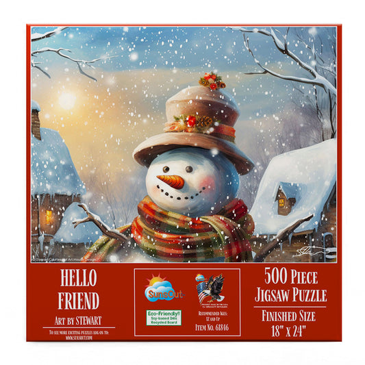 Hello Friend 500 pc  Jigsaw Puzzle 61846