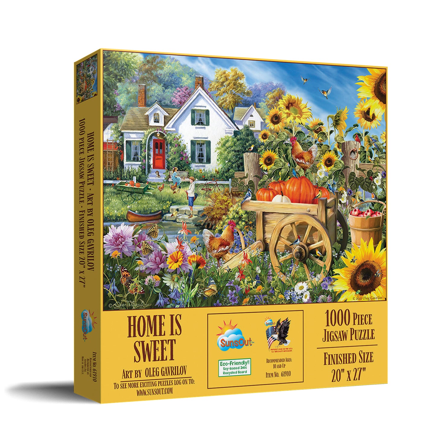 Home is Sweet 1000 pc  Jigsaw Puzzle 61910