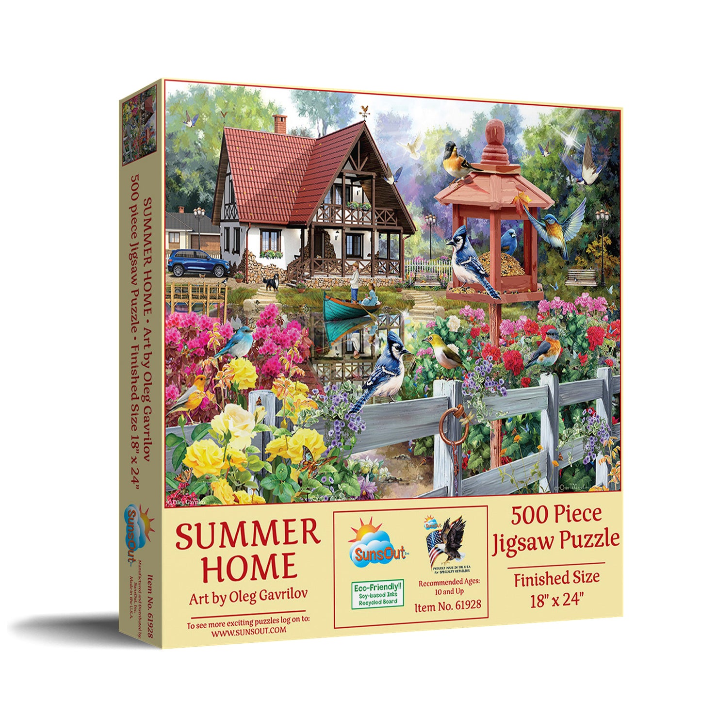 Summer Home 500 pc  Jigsaw Puzzle 61928