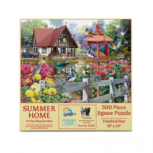 Summer Home 500 pc  Jigsaw Puzzle 61928