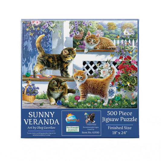 Sunny Veranda 500 pc  Jigsaw Puzzle 61930