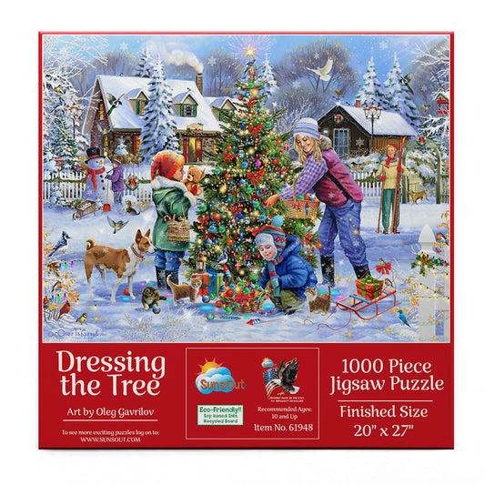 Dressing the Tree 1000 pc  Jigsaw Puzzle 61948