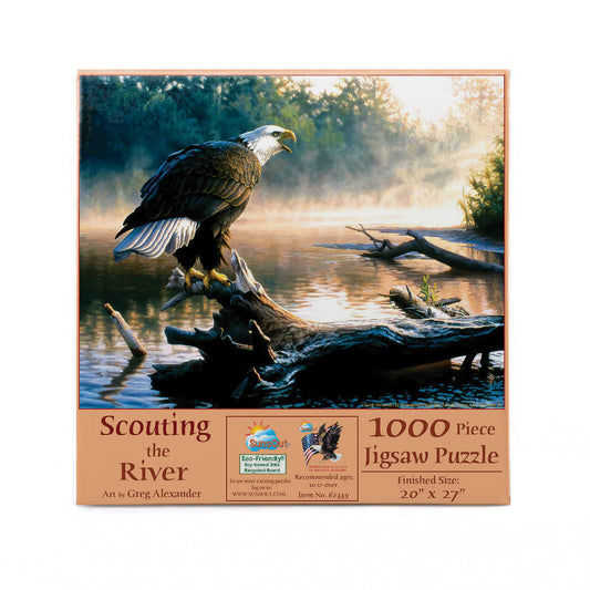 Scouting the River 1000 pc  Jigsaw Puzzle 62349