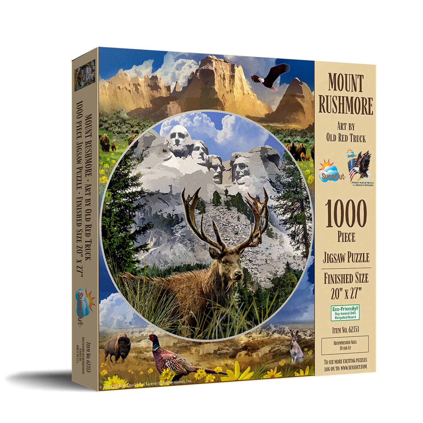 Mount Rushmore 1000 pc  Jigsaw Puzzle 62353
