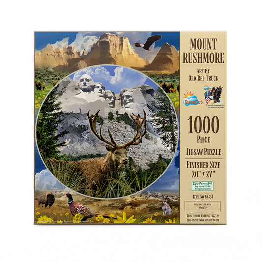 Mount Rushmore 1000 pc  Jigsaw Puzzle 62353