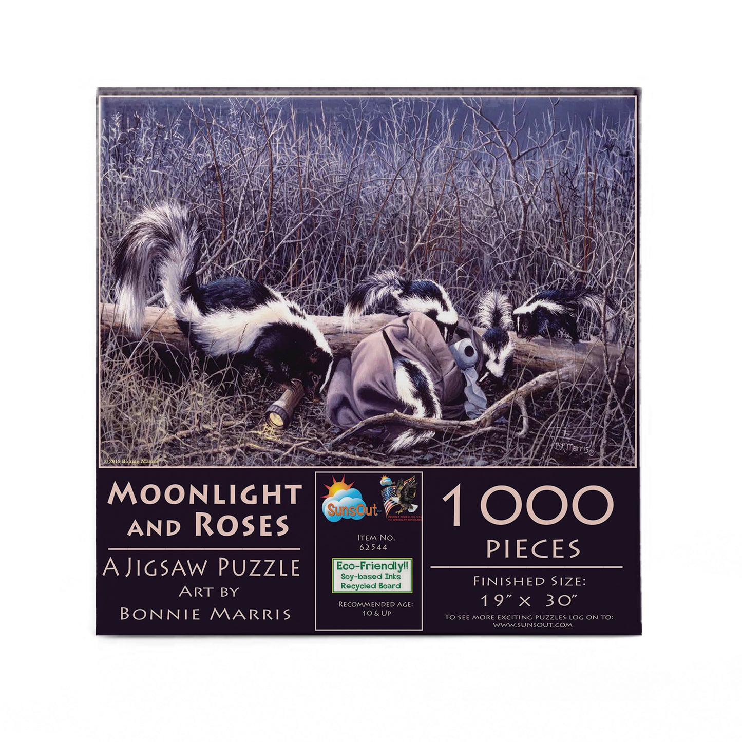 Moonlight and Roses 1000 pc  Jigsaw Puzzle 62544