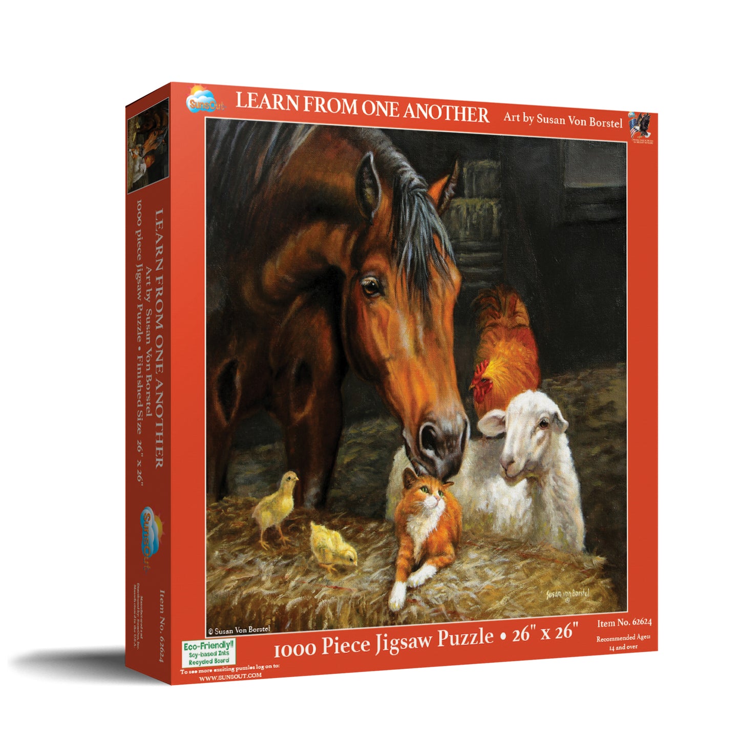 Learn from One Another 1000 pc  Jigsaw Puzzle 62624