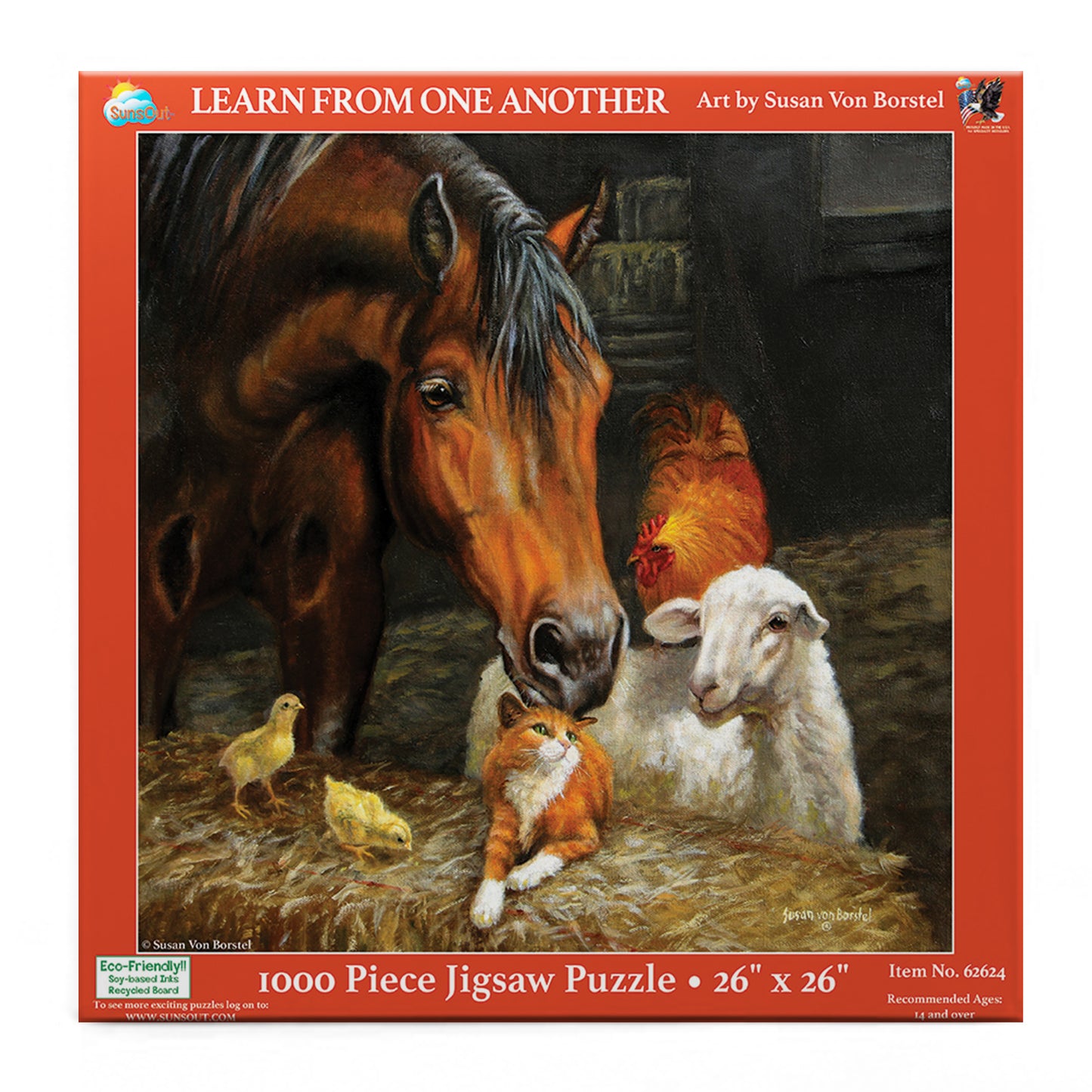 Learn from One Another 1000 pc  Jigsaw Puzzle 62624