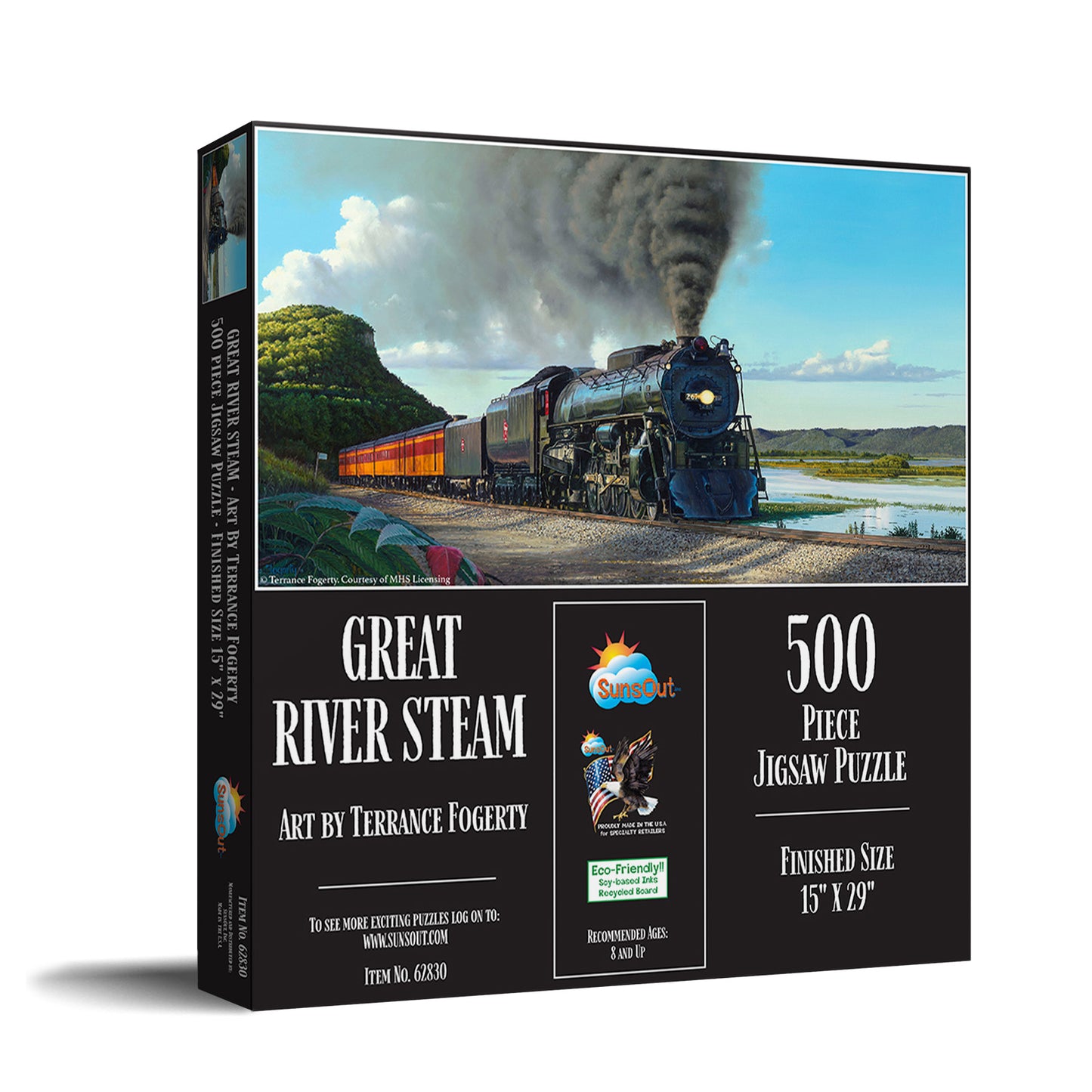 Great River Stream 500 pc  Jigsaw Puzzle 62830
