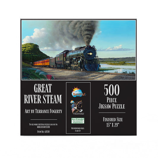 Great River Stream 500 pc  Jigsaw Puzzle 62830